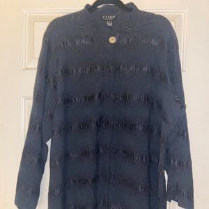Citron Santa Monica Blouse/Tunic  Navy Size 2X